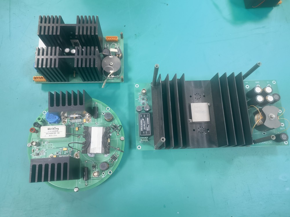 Custom Single-channel Power Amplifier for Acoustic Transducer
