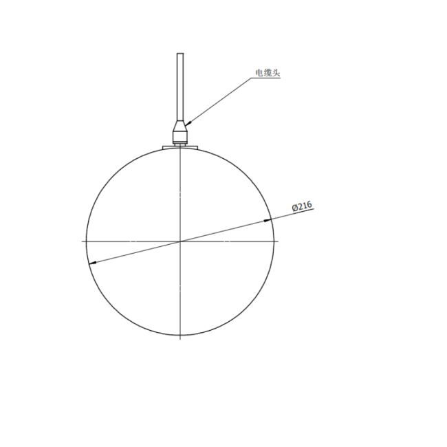 200Hz600Hz Low Frequency Transmitting Transducer Underwater Acoustic Transducer