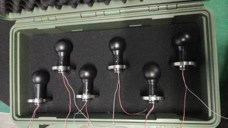 Broadband 1Khz-100khz Spherical Acoustic Transducers Receiving And Transmitting Transducer 