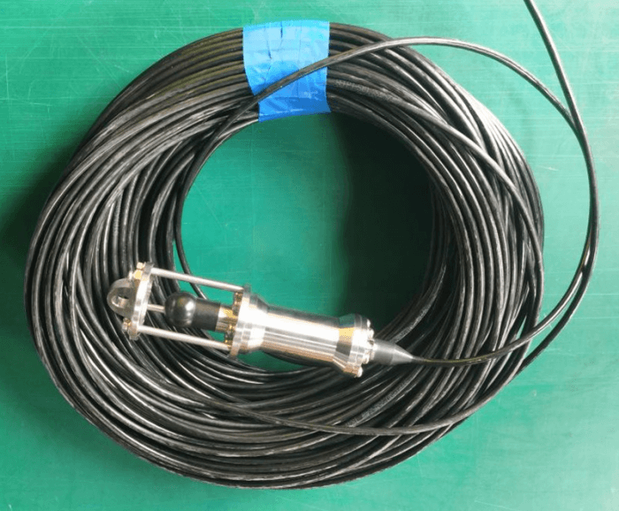 80kHz Omnidirectional Spherical Hydrophone Projector with Preamplifier 